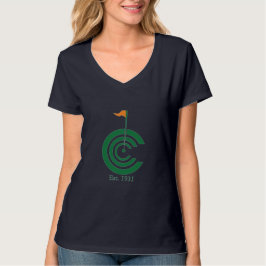 Colfax Country Club Women's V-Neck T-shirt
