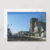 Colfax, Wisconsin Carte postale (Devant / Derrière)