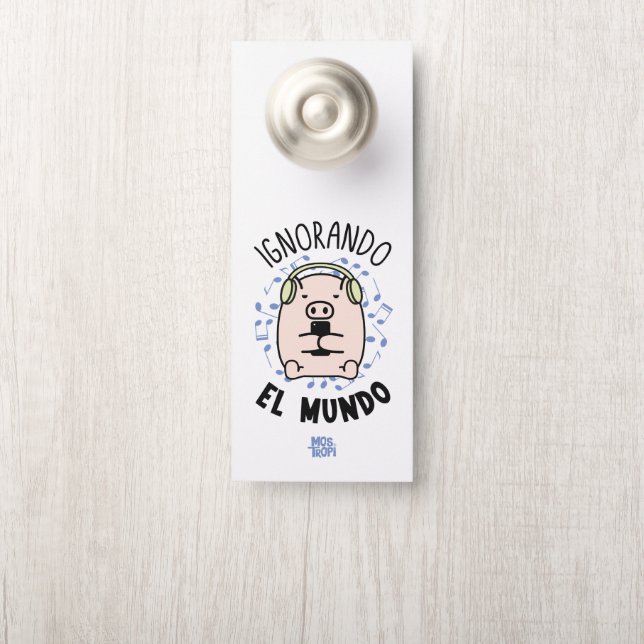 Colgador de puertas│Ignaorando el mundo (Op knop)