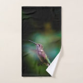 Colibri à gorge rubis - Photo originale (Serviette à main)