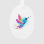 Colibri arc-en-ciel exotique (dos)