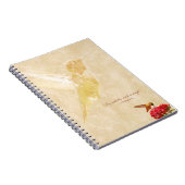 Colibri avec la citation - carnet de notes à (Côté Droit)