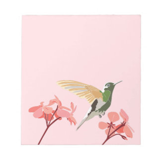 Colibri - Bloc-notes rose