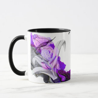 Colibri (Conception pourpre) Mug