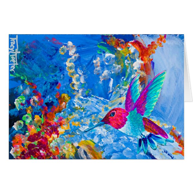 Colibri de générosité (Devant horizontal)