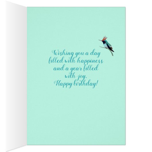 Colibri des Amériques tropicales (Intérieur (Droit))