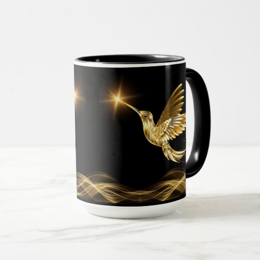 Colibri d'or de Mug (Devant droit)