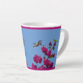 Colibri du Pérou Latte Mug (Angle droit)