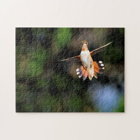 Colibri en vol Jigsaw Puzzle (Horizontal)