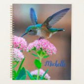 Colibri et fleurs (Devant)