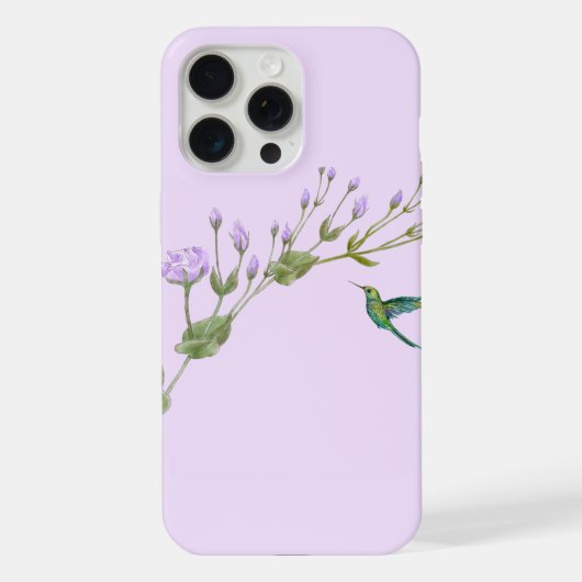 Colibri et Lisianthus (Verso)