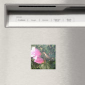 Colibri et Rose de Sharon Magnet (In Situ (Lave-vaisselle))