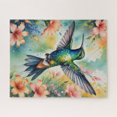 colibri floral puzzle (Horizontal)