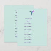 Colibri Flyer (Devant / Derrière)