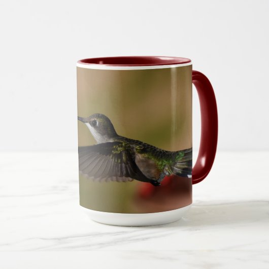 Colibri Flying Coffee Mug (Devant droit)