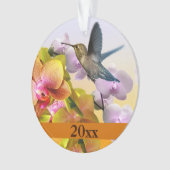 Colibri Lilas Violet Orchidée Rose Jaune (devant)
