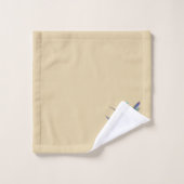 Colibri magnifique sur beige clair (Gant de toilette)