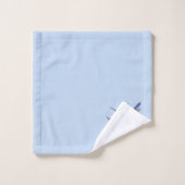 Colibri magnifique sur fond bleu clair (Gant de toilette)