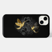 Colibri noir et or (Verso Horizontal)