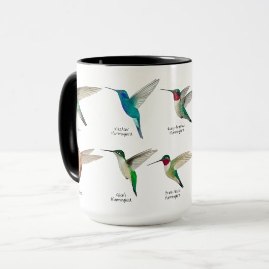 Colibri nord-américain Mug (Devant gauche)