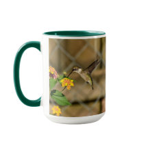 Colibri sur Lantana Mug 15 oz
