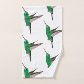 Colibri vert (Serviette à main)