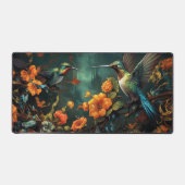 Colibris Colorés Dans Le Jardin (Recto)