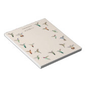 Colibris de Californie Bloc-notes (Incliné)