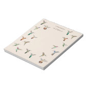 Colibris de Californie Bloc-notes (Tourné)