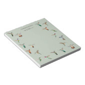 Colibris de Californie Bloc-notes (Incliné)