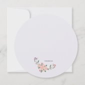 Colibris Invitation Ronde (Dos)