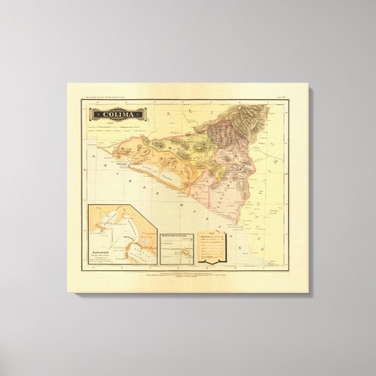 Colima Canvas Afdruk (Voorkant)