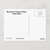 Colima, Colima, Mexico-Briefkaart Briefkaart (Achterkant)
