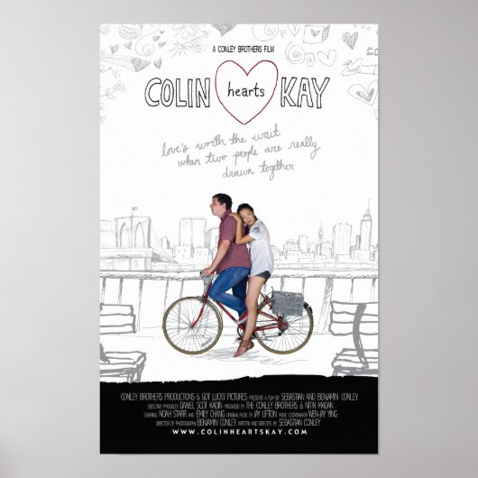 Colin Hearts Kay - poster 11 x 17 (Voorkant)