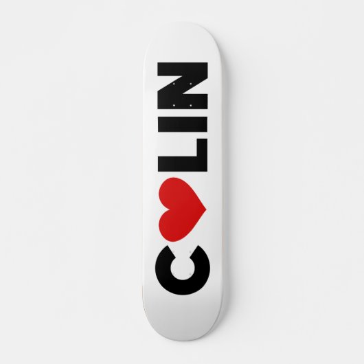 Colin Love Skateboard (Devant)