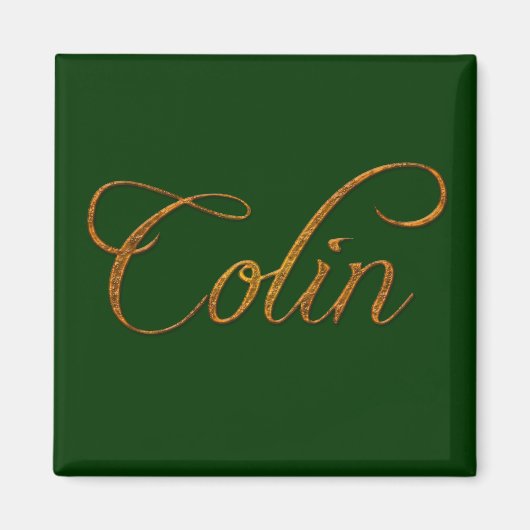COLIN Naam-merk Gift Magnet Magneet (Voorkant)