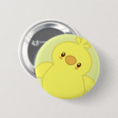Colin the Chick Ronde Button 5,7 Cm (Voorkant /achterkant)