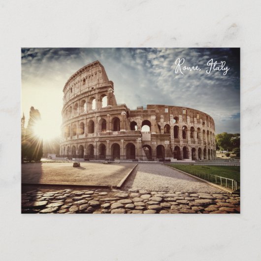Colisée. Carte postale Rome, Italie (Devant)