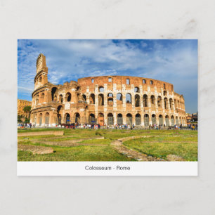 Colisée de cartes postales à Rome