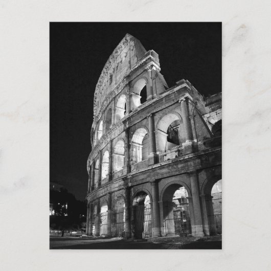 Colisée de la carte postale de nuit (Devant)