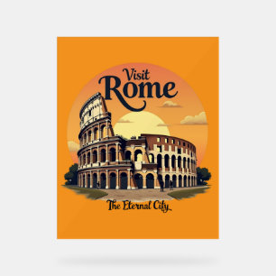 Colisée Rome Conception Vintage