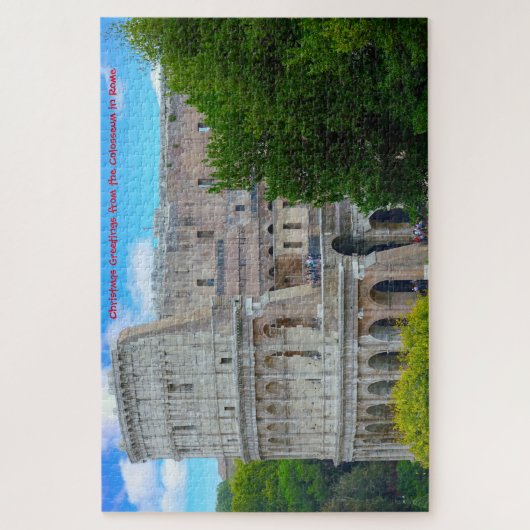 Colisée Rome. Jigsaw Puzzle (Vertical)