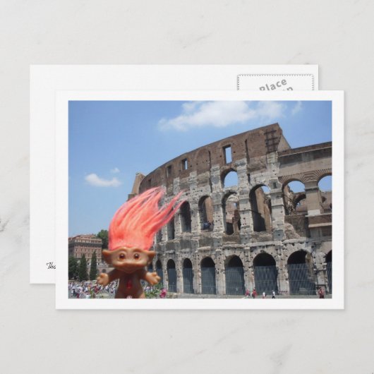 Coliselfo Briefkaart (Voorkant / Achterkant)
