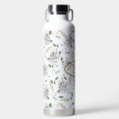 Coliseo Romano con Flores para personalizar Waterfles (Voorkant)