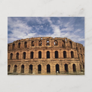 Coliseum in Thysdrus, El Djem, Tunesië Briefkaart