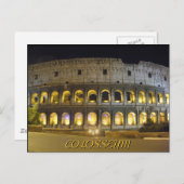 Coliseum van Rome Briefkaart (Voorkant / Achterkant)