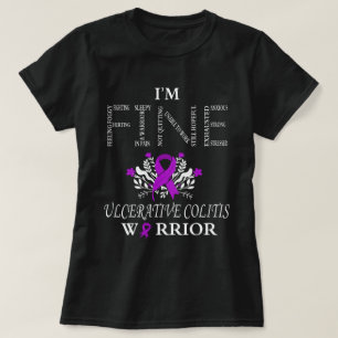 colite ulcerative T-shirt guerrier