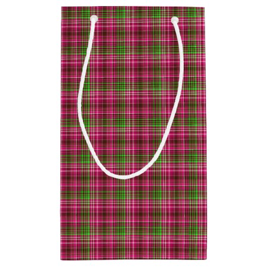 Coll rose-néon-Brown. Sac 01-GIFT plaid (Dos)