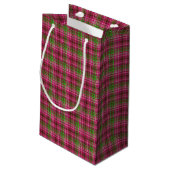 Coll rose-néon-Brown. Sac 01-GIFT plaid (Dos Angle)
