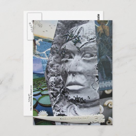 Collage #1 carte postale (Devant / Derrière)